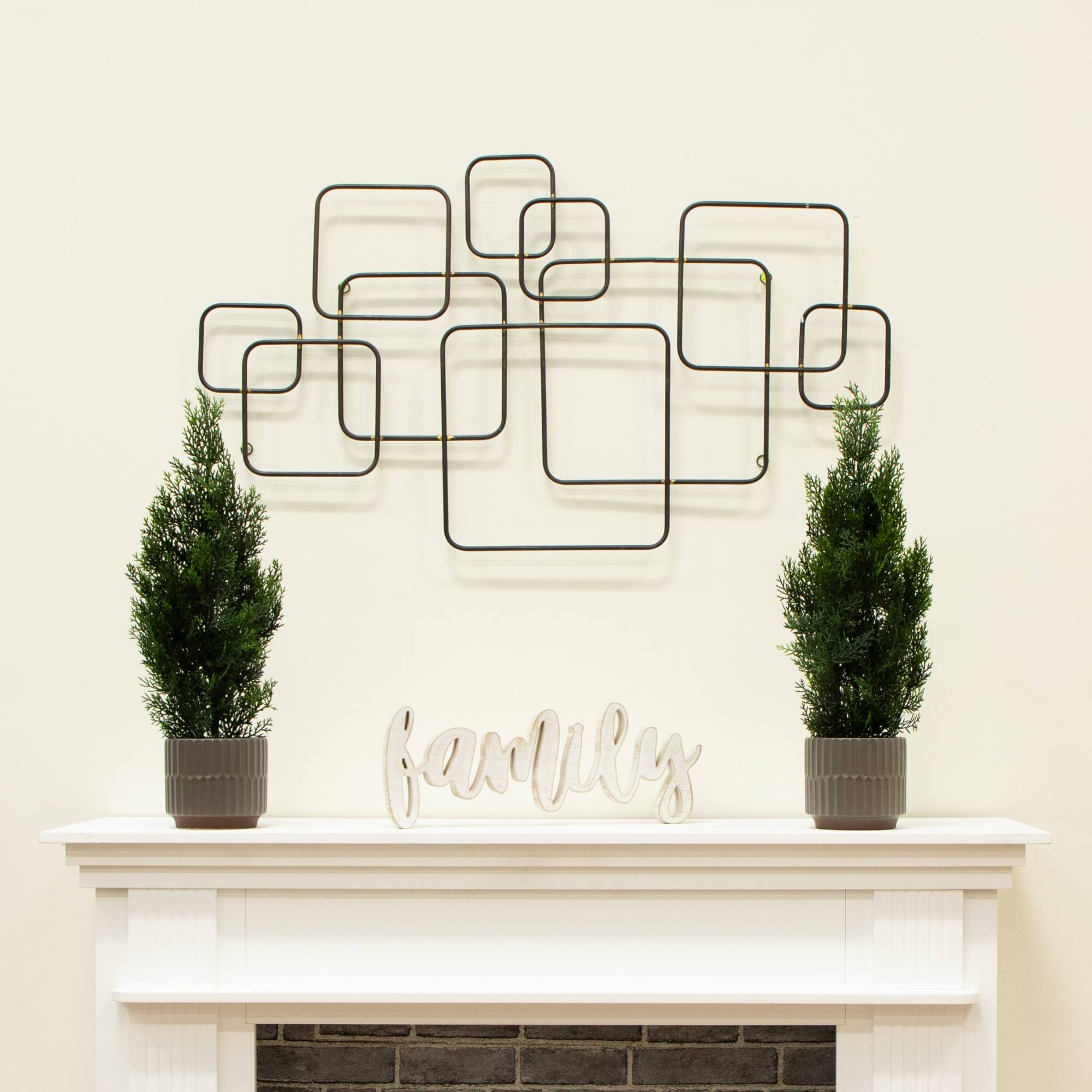 2ft. Potted UV Resistant Cedar Pine Trees, 2ct.